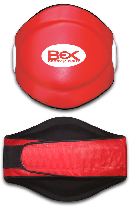 Premium Real Leather Abdominal Pad | Chest and Belly Guard - Top-Quality Body Armour for Training