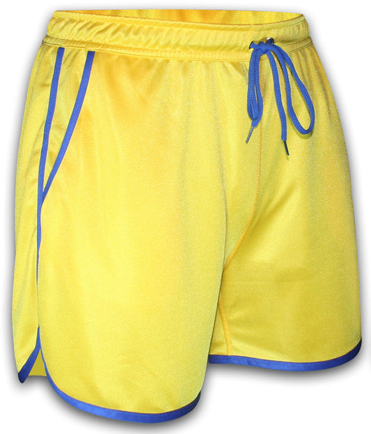 Unleash Energy with Our Yellow Gym Shorts - Elevate Your Workouts in Style and Comfort!