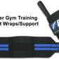 BEX Premium Quality Wrist Wraps Straps with Thumb Hook for Enhanced Stability