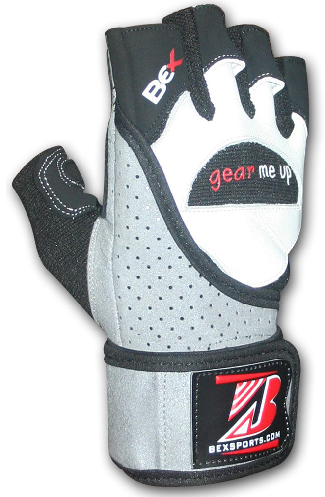 Arctic Precision: Grey and White MMA Training Gloves for Exceptional Performance