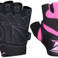 Pretty in Power: Pink and Black MMA Training Gloves for Dynamic Striking and Style