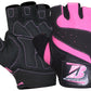 Pretty in Power: Pink and Black MMA Training Gloves for Dynamic Striking and Style